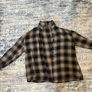 Plaid Button-Up flannel